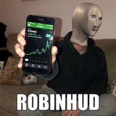 Robinhud Meme Man